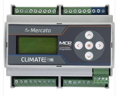 MCP17-PRO-ETH | MERCATO | Controlador programável com protocolo BACnet e Modbus (8UI, 6DO, 3AO) com porta Ethernet