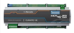 MCP46-I/O | MERCATO | Módulo de expansão para MCP50-PRO (8AI,18DI/NTC,4AO,16DO)