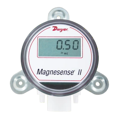 MS2-W112-BC-LCD | DWYER | Sensor de pressão diferencial ambiente (4-20mA ou 0-5/10V) bidirecional (+/-) com range selecionável (1", 2", 3", 5" w.c.), comunicação BACnet e display LCD