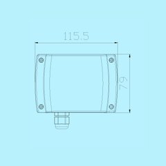 Imagem do RSA-TT2,3,4,5,6A Séries - Sensor Transmissor de Temperatura