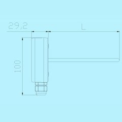 RSA-TT2,3,4,5,6A Séries - Sensor Transmissor de Temperatura