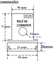 RSA-RC-CA-NF | RSA | SENSOR DE CORRENTE COM AJUSTE RANGE AJUSTE 0.5 ATÉ 200A, 1 CONTATO NORMAL ABERTO, CONTATO 0.3A~240VAC - RSA SENSORS