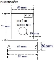 RSA-RC-CA-NF | RSA | RELE DE CORRENTE COM AJUSTE RANGE AJUSTE 0.5 ATÉ 200A, 1 CONTATO NORMAL ABERTO, CONTATO 0.3A~240VAC - RSA SENSORS