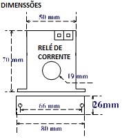 RSA-RC-CA-NF | RSA | RELE DE CORRENTE COM AJUSTE RANGE AJUSTE 0.5 ATÉ 200A, 1 CONTATO NORMAL ABERTO, CONTATO 0.3A~240VAC - RSA SENSORS