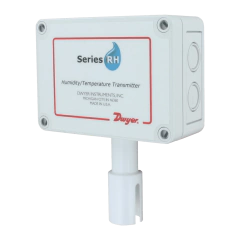 RHP-2O10 | DWYER | Sensor de umidade (4-20mA) de ar externo com precisão de 2%