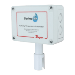 RHP-2O11 | DWYER | Sensor de umidade (4-20mA) e temperatura (4-20mA) de ar externo com precisão de 2%