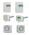 RSA-IAQ-VOC - RSA-IAQ-F-CH20 | RSA SENSORS | Transmissor Controlador de Qualidade do Ar Interno COV IAQF Formaldeído CH2O