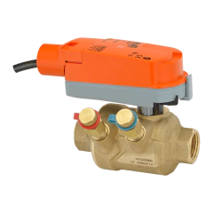 Z2075QPT-G+CQB24-3 | BELIMO | Válvula de controle e balanceamento independente de pressão ON/OFF de 3/4" de 4,3 a 9 GPM - 24 Vac