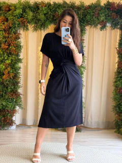 Vestido Petunia - Preto - comprar online