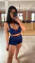 Top Edina - azul marinho na internet