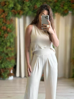 Blusa Bromélia - Palha - comprar online