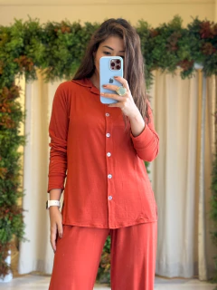 Camisa Cravo - Terra Cota - comprar online