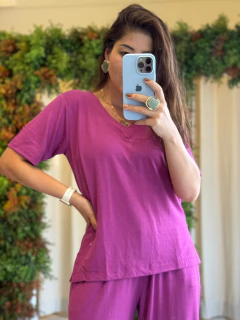 Blusa Caju - Fuscia - comprar online