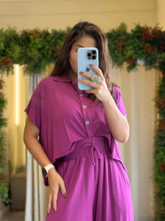 Camisa Anis - Fuscia - comprar online