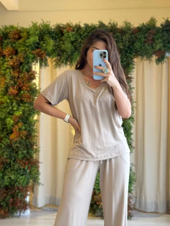 Blusa Caju - Areia - comprar online