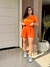 Blusa Trevo - laranja - Mahay