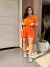 Blusa Trevo - laranja - Mahay