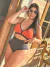 Top Lucia - bronze/preto