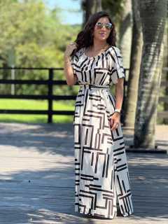 Vestido Flora - Estampa Off - comprar online