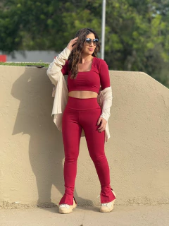 Calça Florença - Marsala - comprar online