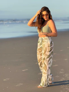 Calça Nina - Raíz - Verde - comprar online