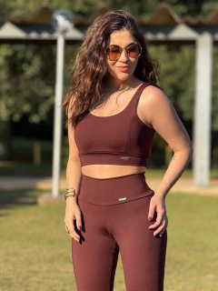 Top Mônaco - Marrom - comprar online