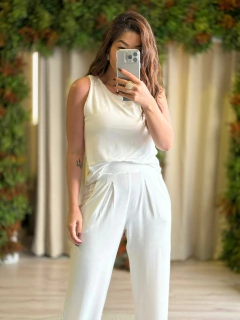 Blusa Bromélia - Off White - comprar online