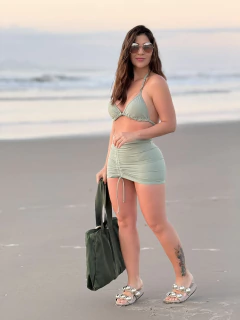 Saia Andressa - Aloe - comprar online