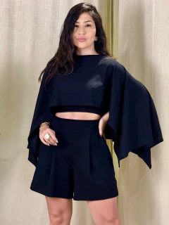 Shorts Vanda - preto - comprar online