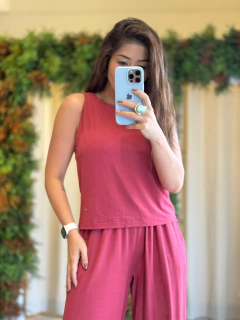 Blusa Bromélia - Cereja - comprar online