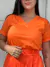 Blusa Trevo - laranja - comprar online