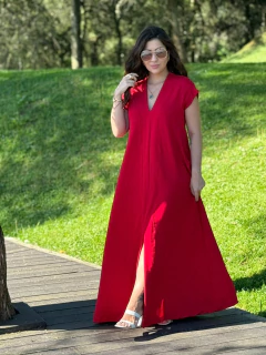 Vestido Sara - Vermelho - comprar online