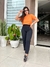 blusa Sálvia - laranja - comprar online