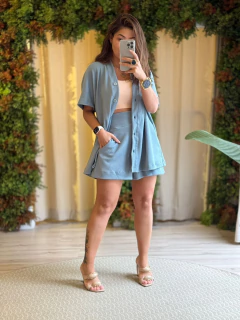 Conjunto Mayumi - Azul - comprar online