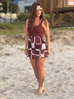 Maiô Milu - Marrom - comprar online