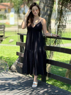 Vestido Clara - Preto - comprar online