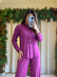 Camisa Cravo - Fucsia - comprar online