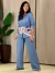 Calça Caja - Azul Linho - comprar online
