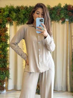 Camisa Cravo - Areia - comprar online