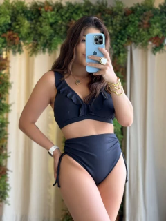 Top Debora - Atlantica - Preto - comprar online