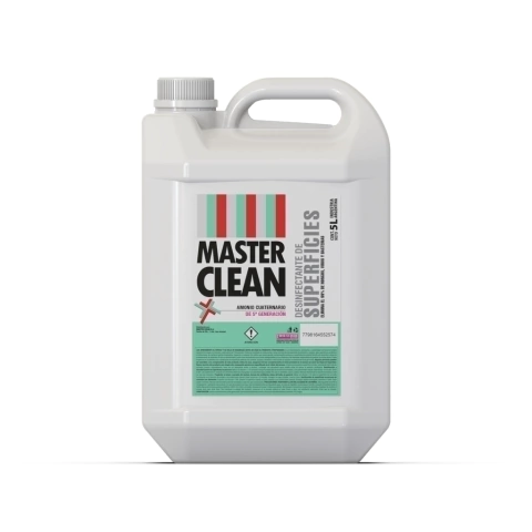 Desinfectante superficies AMONIO CUATERNARIO DE 5TA GENERACIÓN x 5 litros