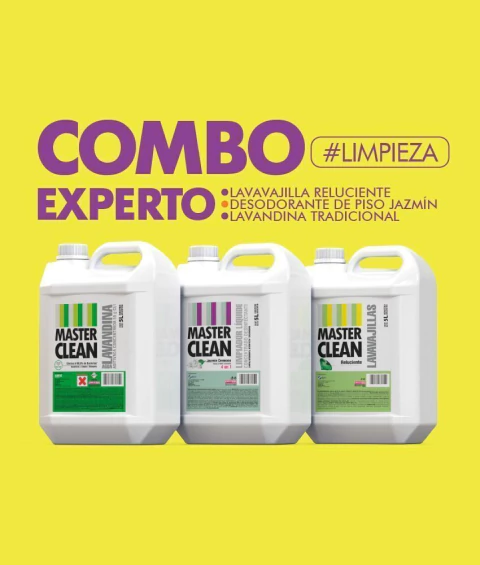 Combo Lavandina trad. + Des. de pisos "JAZMIN" + Lavavajillas 10% - comprar online
