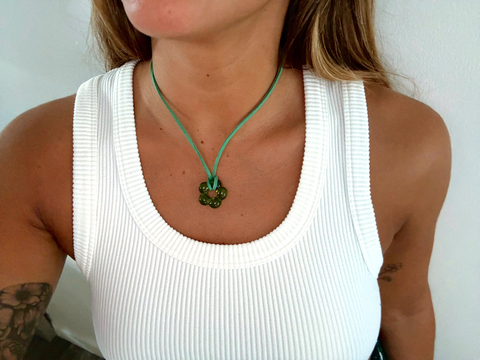 Collar Flor Green - comprar online