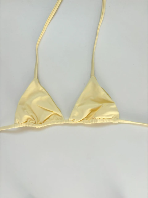 Top cortininha - Amarelo Candy