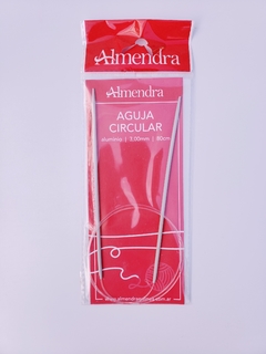 Agujas Circulares de Acero Almendra - comprar online