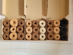 Kit Caja Yute Fino 9 Ovillos - comprar online