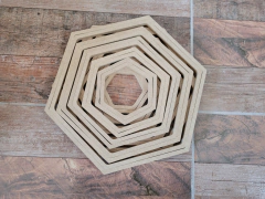 Bastidores Hexagonales - FaisaFlor Lanas