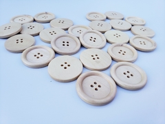 Botones de madera por unidad - comprar online