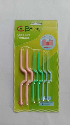 Set 6 Agujas Curvas Para Trenzar Plásticas en internet