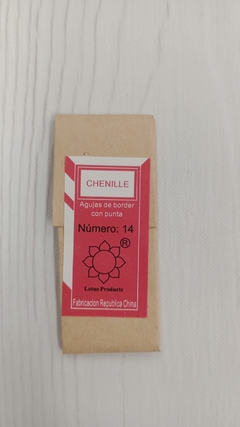 Agujas de Coser Con Punta Chenille x25u en internet